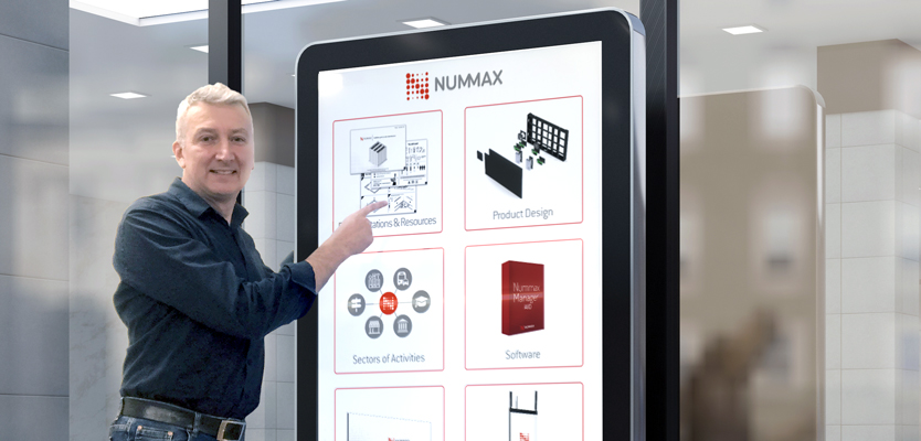 Your App Prototype on a Nummax Kiosk